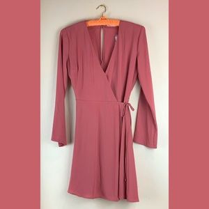 Fit and Flare LUSH Wrap Dress